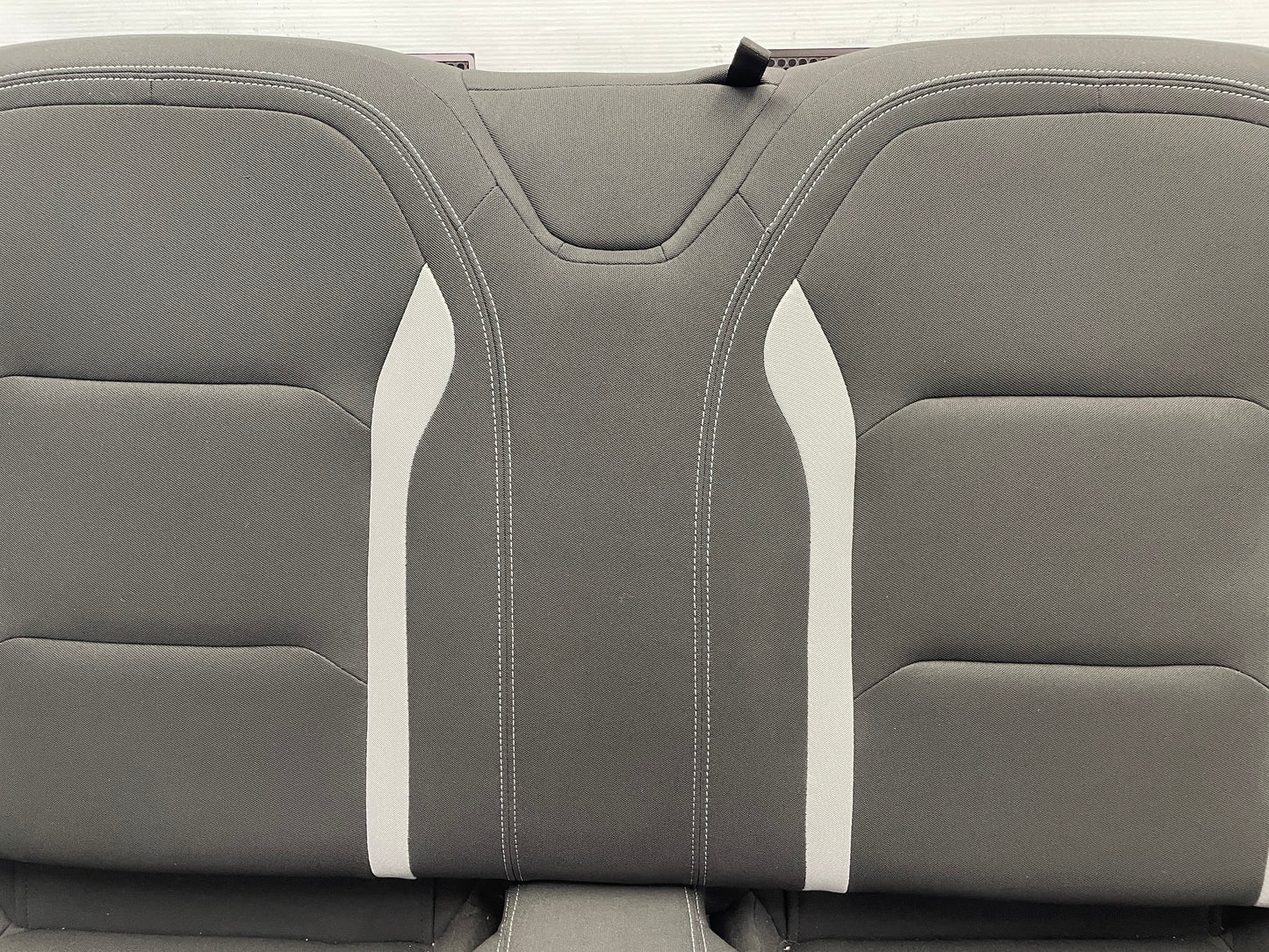 2022 Chevy Camaro SS Rear Seat Black and Gray Cloth OEM