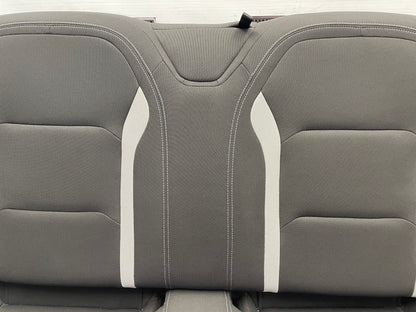 2022 Chevy Camaro SS Rear Seat Black and Gray Cloth OEM