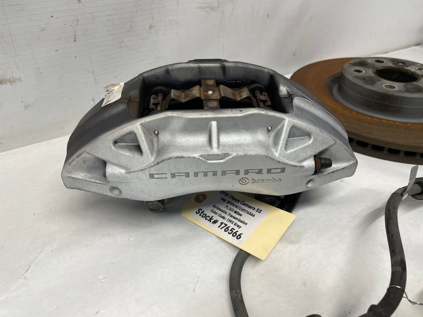 2018 Chevy Camaro SS Front and Rear Calipers w/ Rotors OEM - Day's Parts Yard