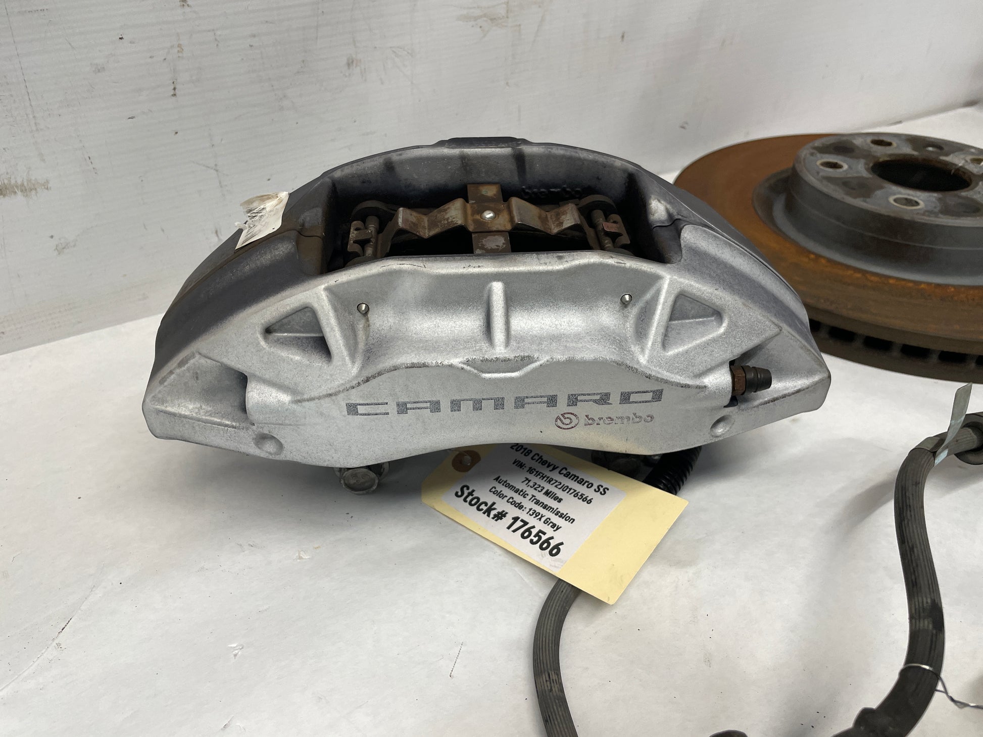 2018 Chevy Camaro SS Front and Rear Calipers w/ Rotors OEM - Day's Parts Yard