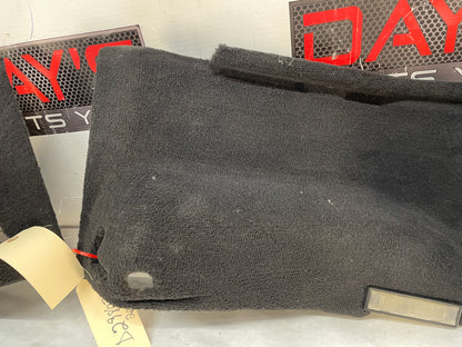 2004 Chevy C5 Corvette RH & LH Rear Trunk Cargo Compartment Carpet Trim Liner Insert OEM - Day's Parts Yard