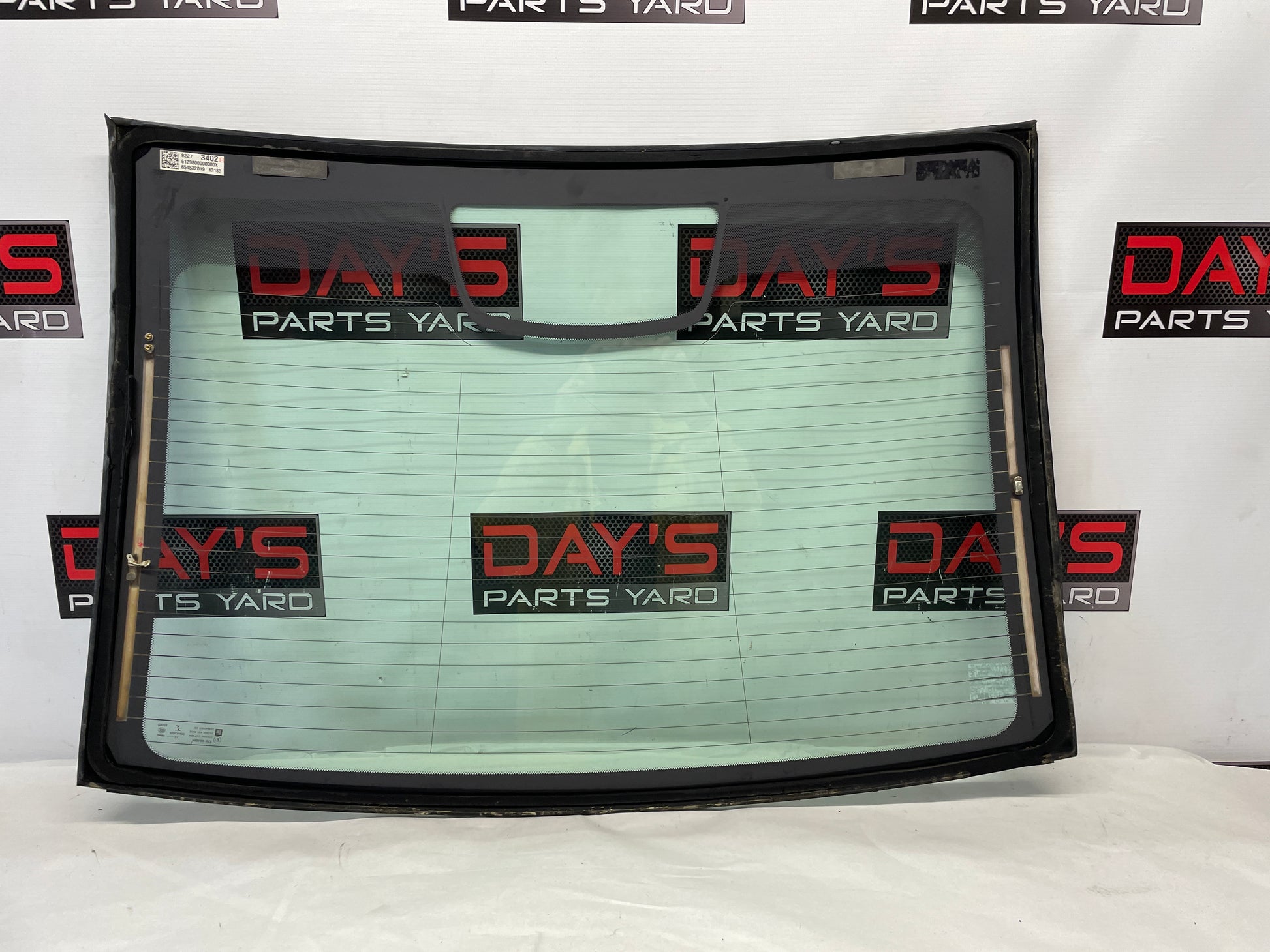 2017 Chevy SS Sedan Rear Back Glass Windshield Window OEM LOCAL PICK UP - Day's Parts Yard