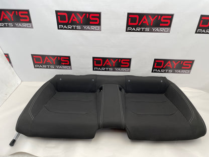 2022 Chevy Camaro SS Rear Seat Black and Gray Cloth OEM