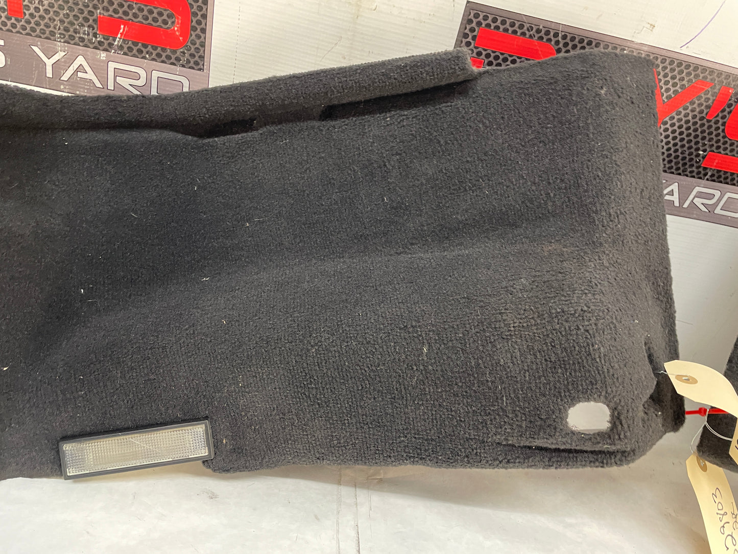 2004 Chevy C5 Corvette RH & LH Rear Trunk Cargo Compartment Carpet Trim Liner Insert OEM - Day's Parts Yard