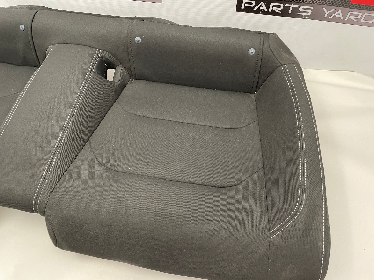 2022 Chevy Camaro SS Rear Seat Black and Gray Cloth OEM
