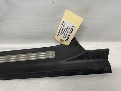 2014 Chevy SS Sedan RH Passenger Rear Door Scuff Sill Plate Panel Trim OEM - Day's Parts Yard