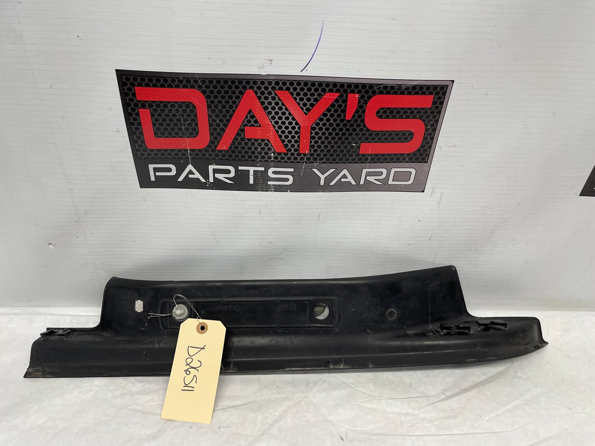 2014 Chevy SS Sedan RH Passenger Rear Door Scuff Sill Plate Panel Trim OEM - Day's Parts Yard