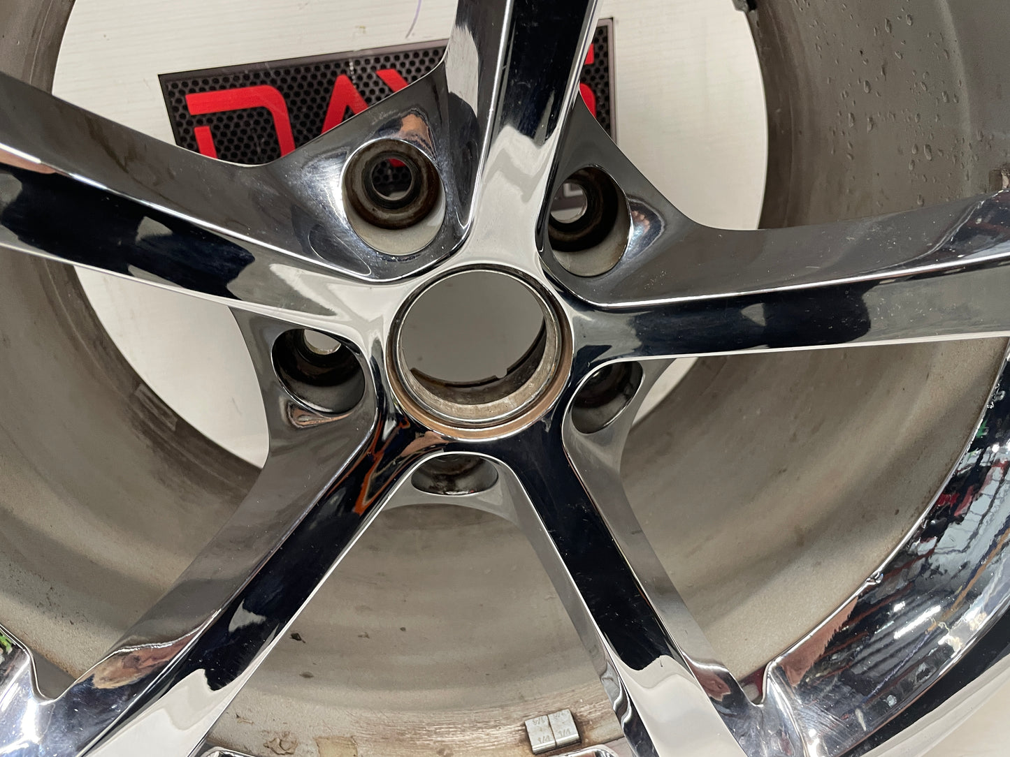 2011 Chevy C6 Corvette Grand Sport Factory OEM Rear Wheel 19X12