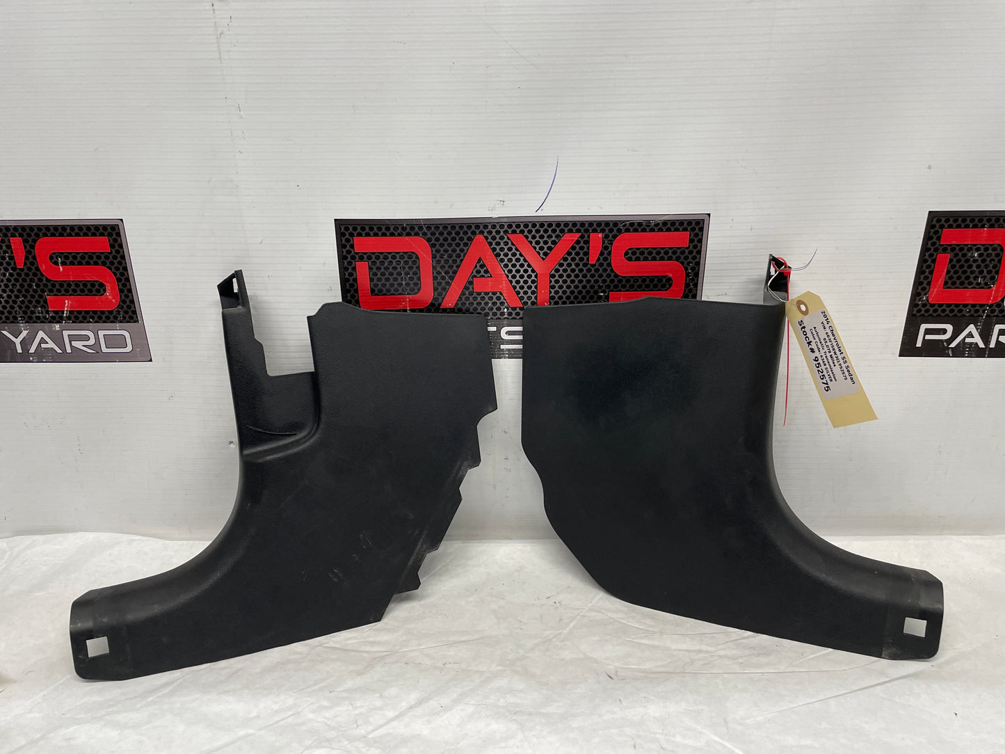2014 Chevy SS Sedan RH & LH Kick Plate Panel Trim Sill OEM - Day's Parts Yard