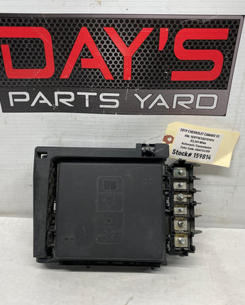 2019 Chevy Camaro SS Engine Bay Fuse Junction Box Panel OEM