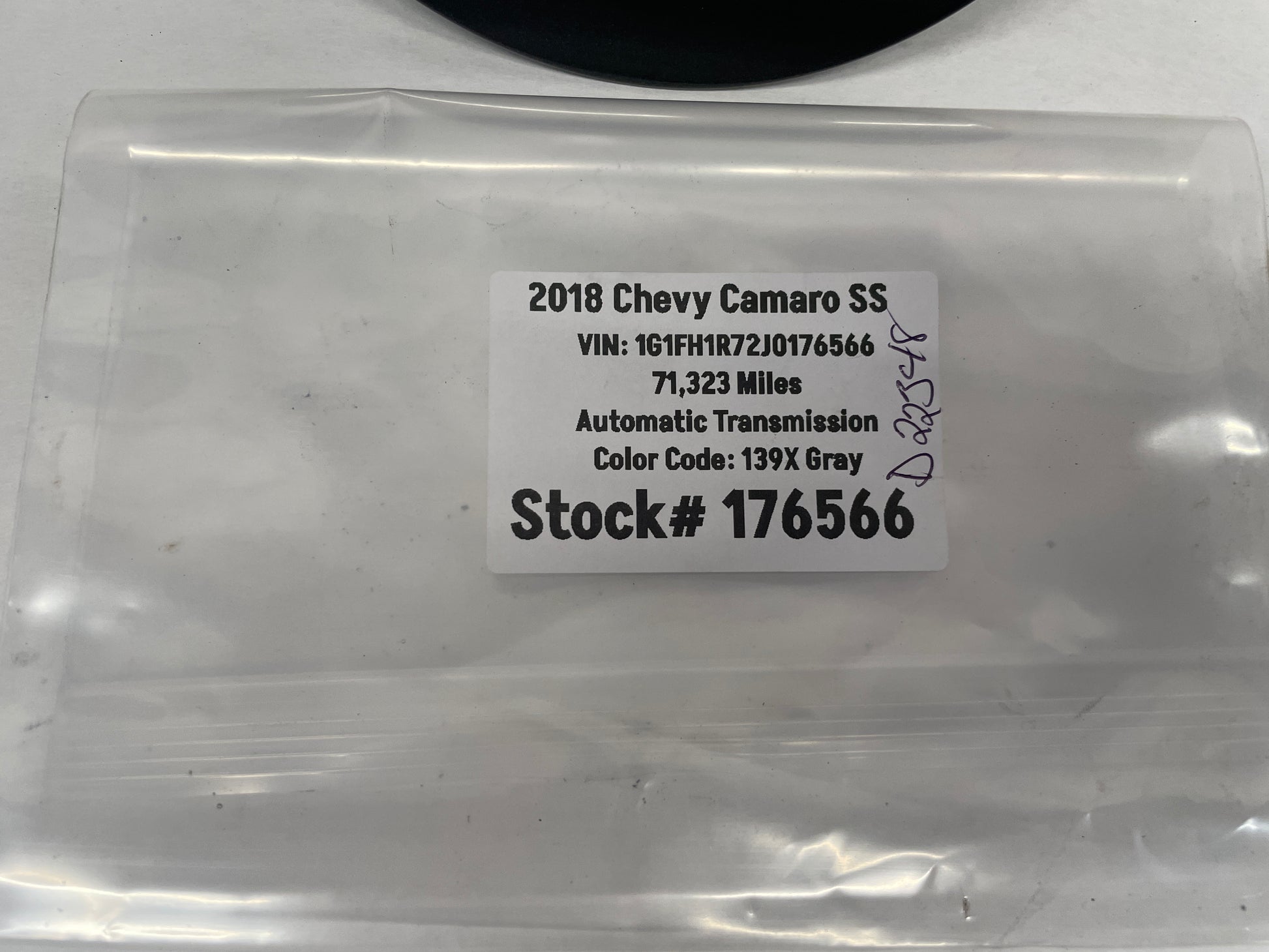 2018 Chevy Camaro SS Fuel Gas Door Cover OEM - Day's Parts Yard