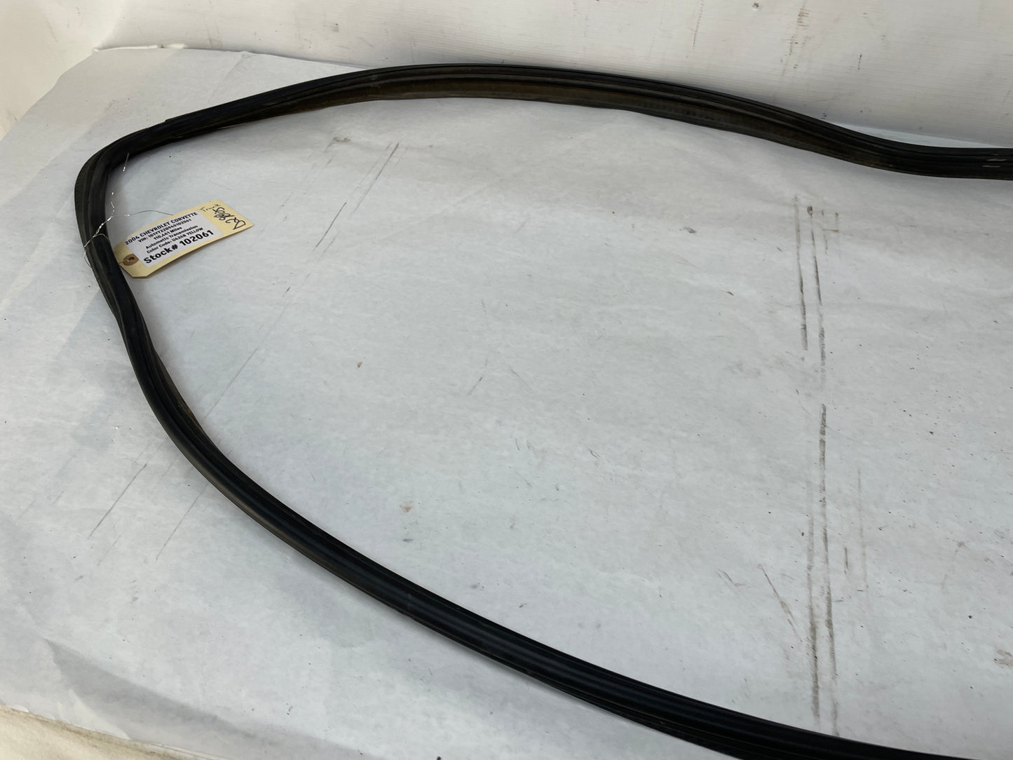 2004 Chevy C5 Corvette Rear Trunk Hatch Lid Weather Strip OEM - Day's Parts Yard