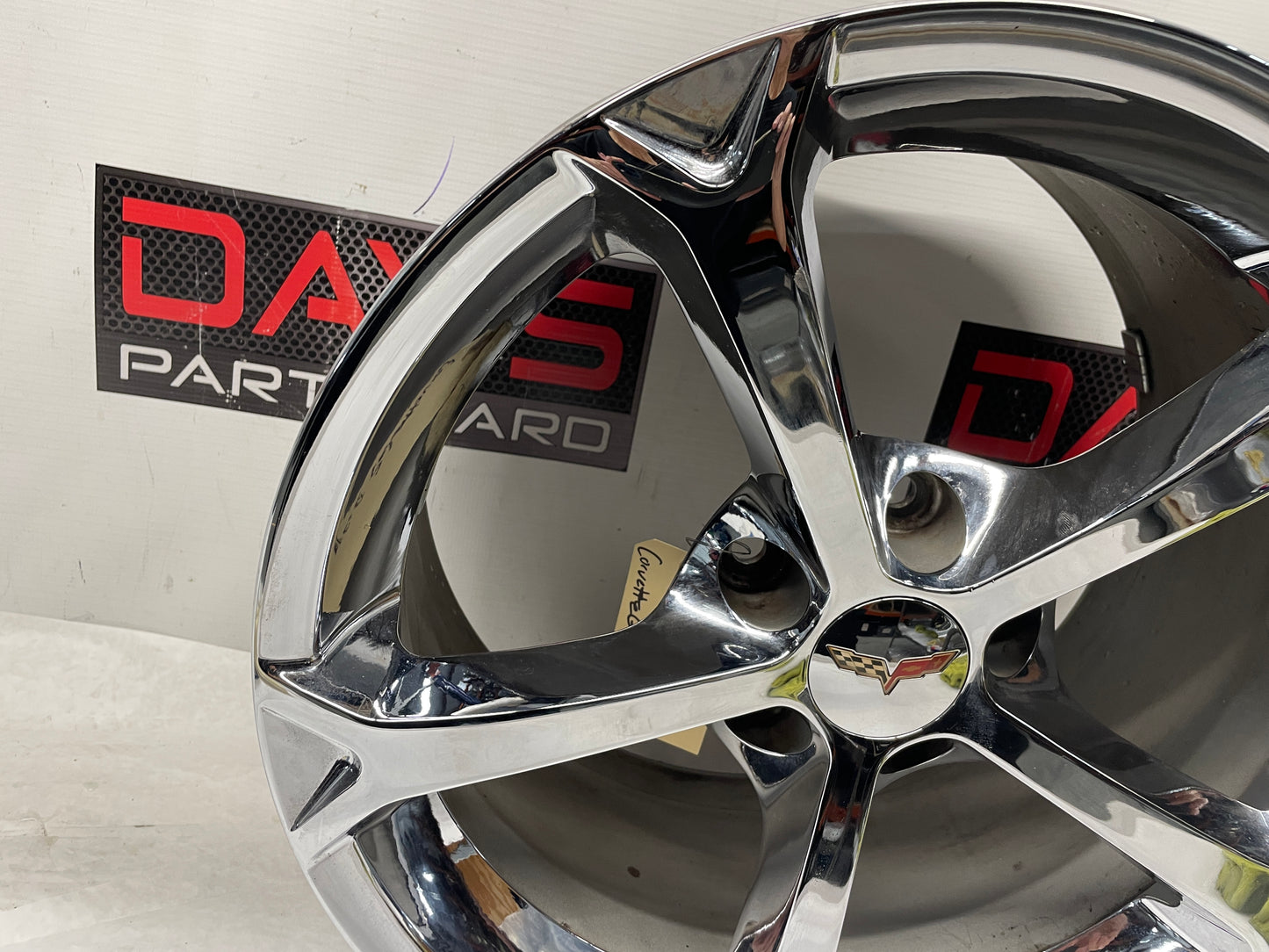 2011 Chevy C6 Corvette Grand Sport Factory OEM Rear Wheel 19X12