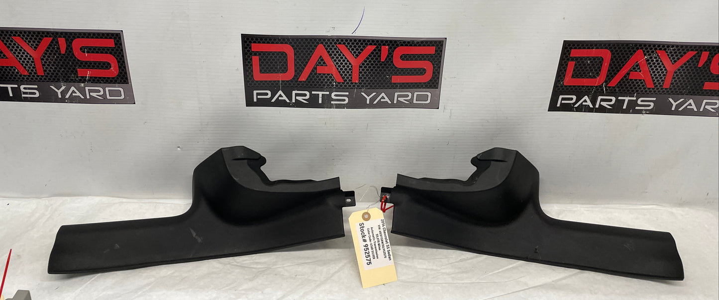 2014 Chevy SS Sedan RH & LH Rear Door interior Carpet Retainer Sill Trim OEM - Day's Parts Yard
