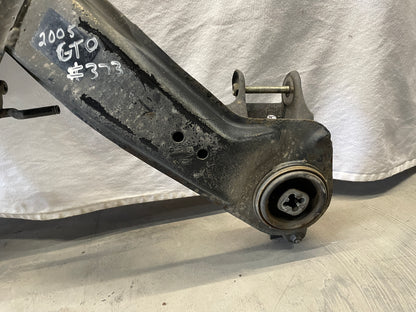 2005 Pontiac GTO Bare Rear Cradle K Member Sub Frame OEM - Day's Parts Yard