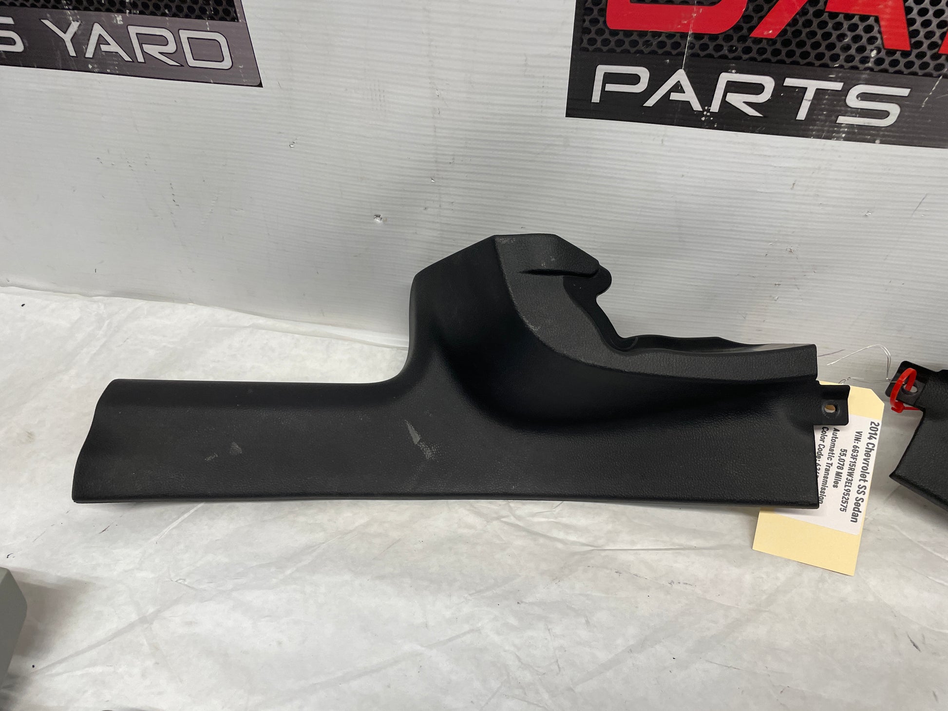 2014 Chevy SS Sedan RH & LH Rear Door interior Carpet Retainer Sill Trim OEM - Day's Parts Yard