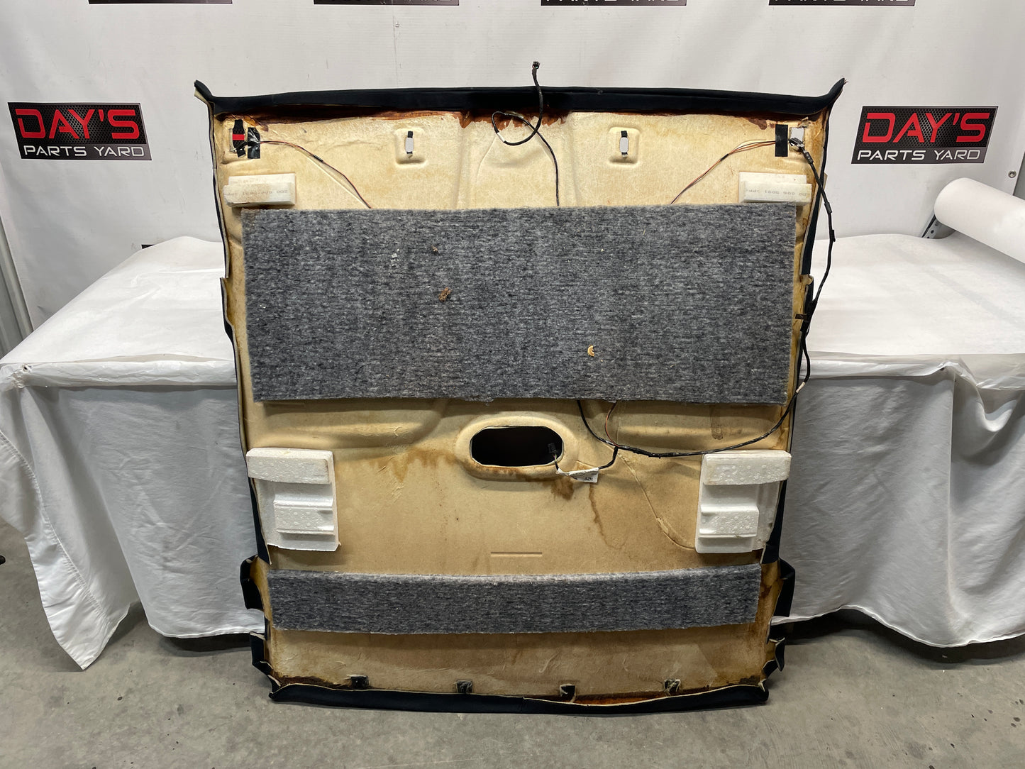 2006 Pontiac GTO Headliner Head Liner Black Suede Board OEM