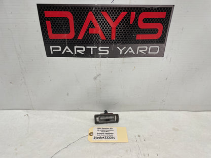 2009 Pontiac G8 LH Driver License Plate Tag Light OEM - Day's Parts Yard