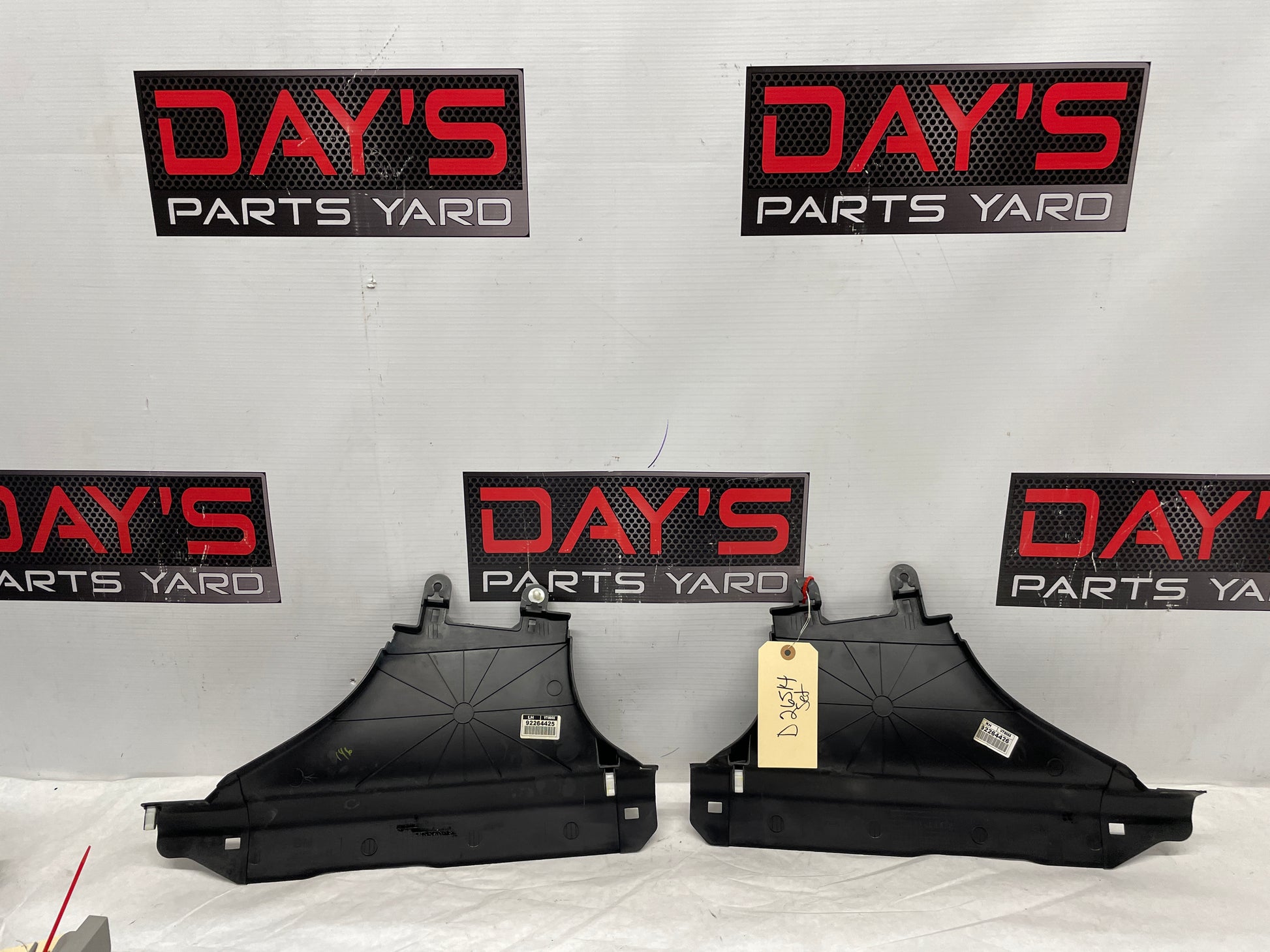 2014 Chevy SS Sedan LH & RH Carpet Retainer OEM - Day's Parts Yard