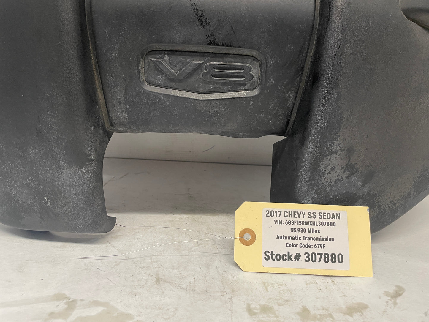 2017 Chevy SS Sedan Engine Motor Intake Coils Cover OEM - Day's Parts Yard