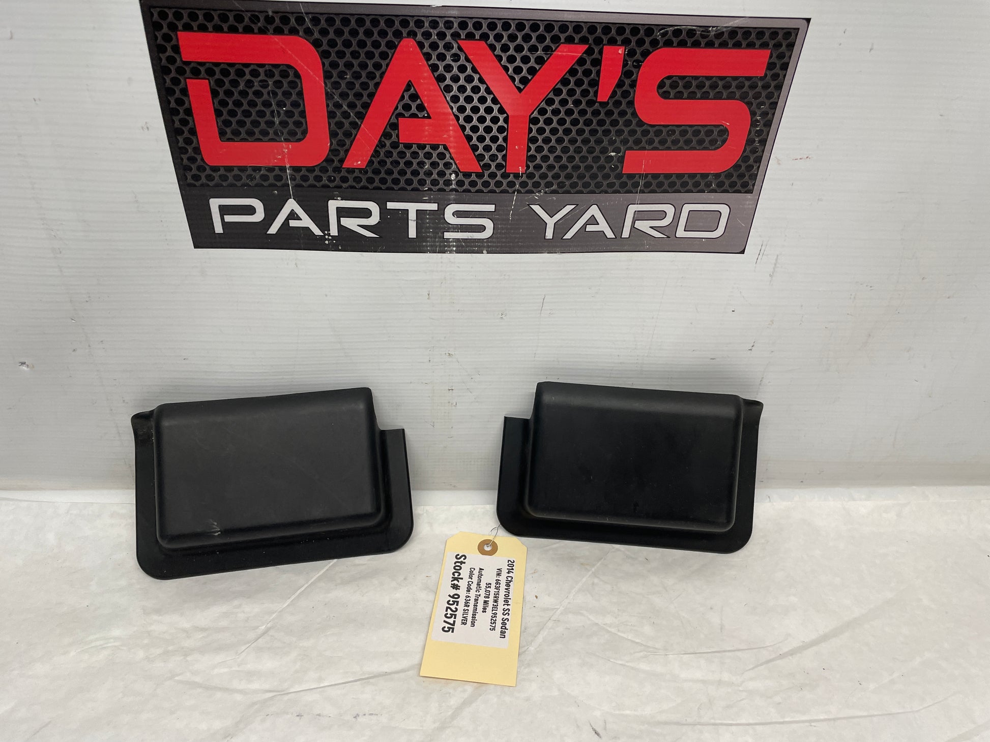 2014 Chevy SS Sedan Seat Plug Connector Wire Covers OEM - Day's Parts Yard