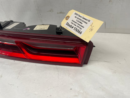 2018 Chevy Camaro SS LH Driver Tail Light Taillight Lamp OEM - Day's Parts Yard