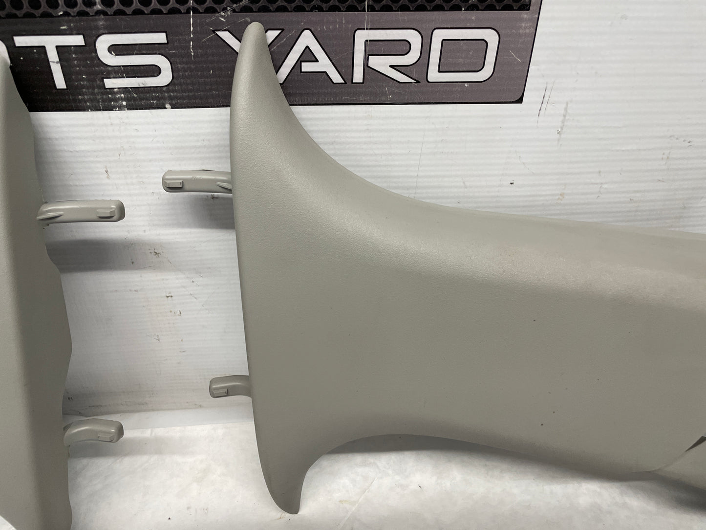 2014 Chevy SS Sedan RH & LH Interior Upper B Pillar Seat Belt Trim Panels OEM - Day's Parts Yard