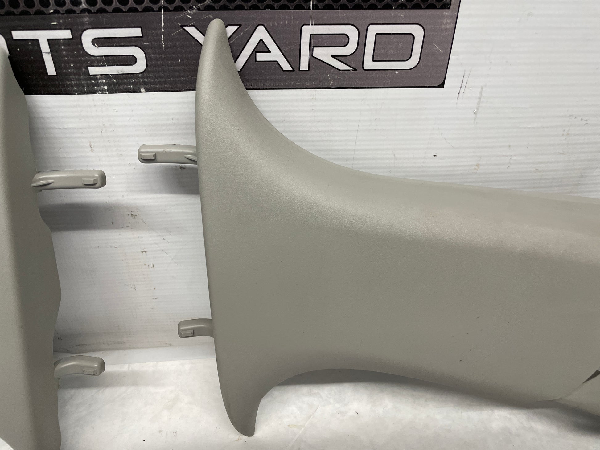 2014 Chevy SS Sedan RH & LH Interior Upper B Pillar Seat Belt Trim Panels OEM - Day's Parts Yard