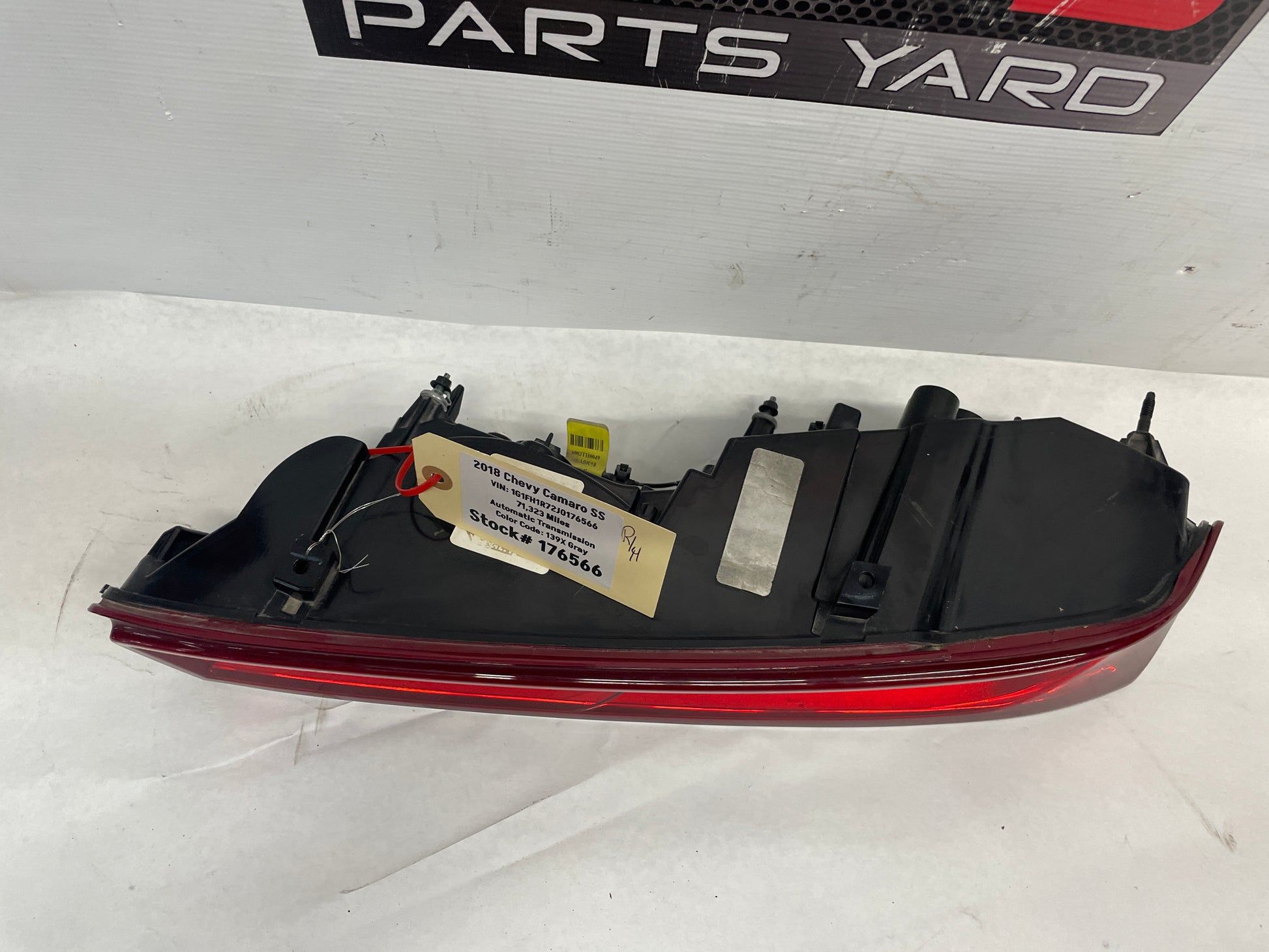 2018 Chevy Camaro SS RH Passenger Tail Light Taillight Lamp OEM - Day's Parts Yard