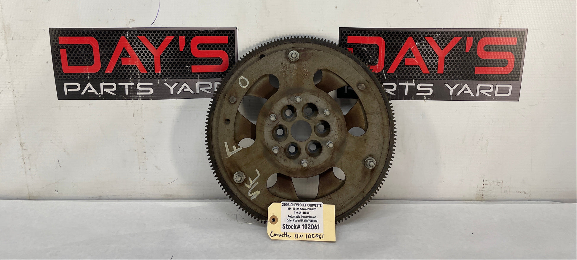 2004 Chevy C5 Corvette Automatic Transmission Flywheel Flex w/ Hub Plate Coupler OEM - Day's Parts Yard