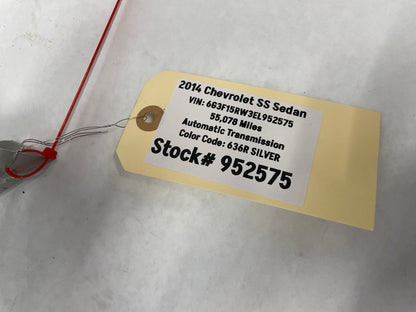 2014 Chevy SS Sedan RH & LH Interior Upper B Pillar Seat Belt Trim Panels OEM - Day's Parts Yard