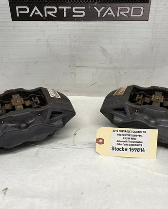 2019 Chevy Camaro Rear Brembo Calipers w/ Rotors OEM