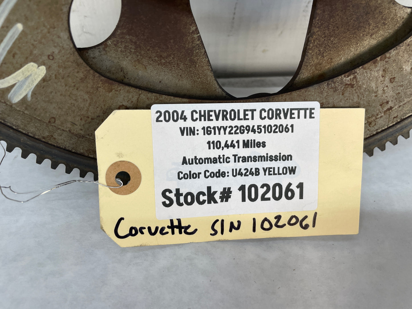 2004 Chevy C5 Corvette Automatic Transmission Flywheel Flex w/ Hub Plate Coupler OEM - Day's Parts Yard