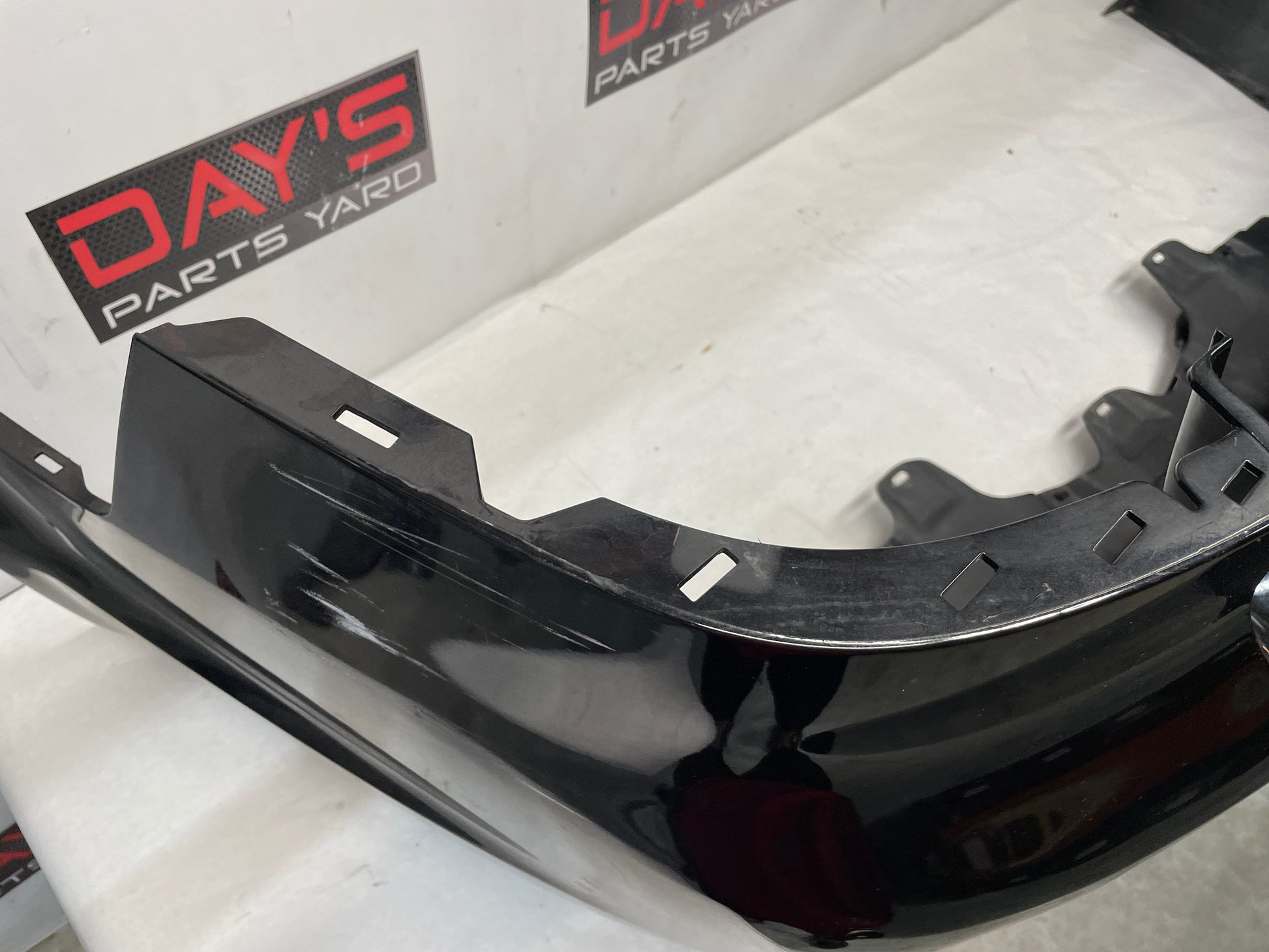 2009 Pontiac G8 Rear Bumper Cover Fascia Black OEM - Day's Parts Yard