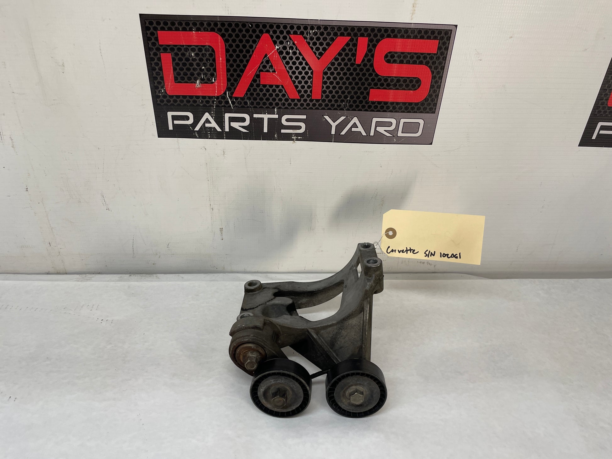 2004 Chevy C5 Corvette AC Compressor Bracket Mount OEM - Day's Parts Yard