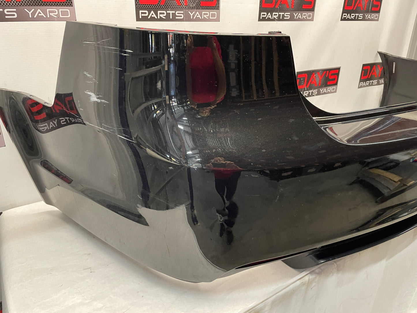 2009 Pontiac G8 Rear Bumper Cover Fascia Black OEM - Day's Parts Yard