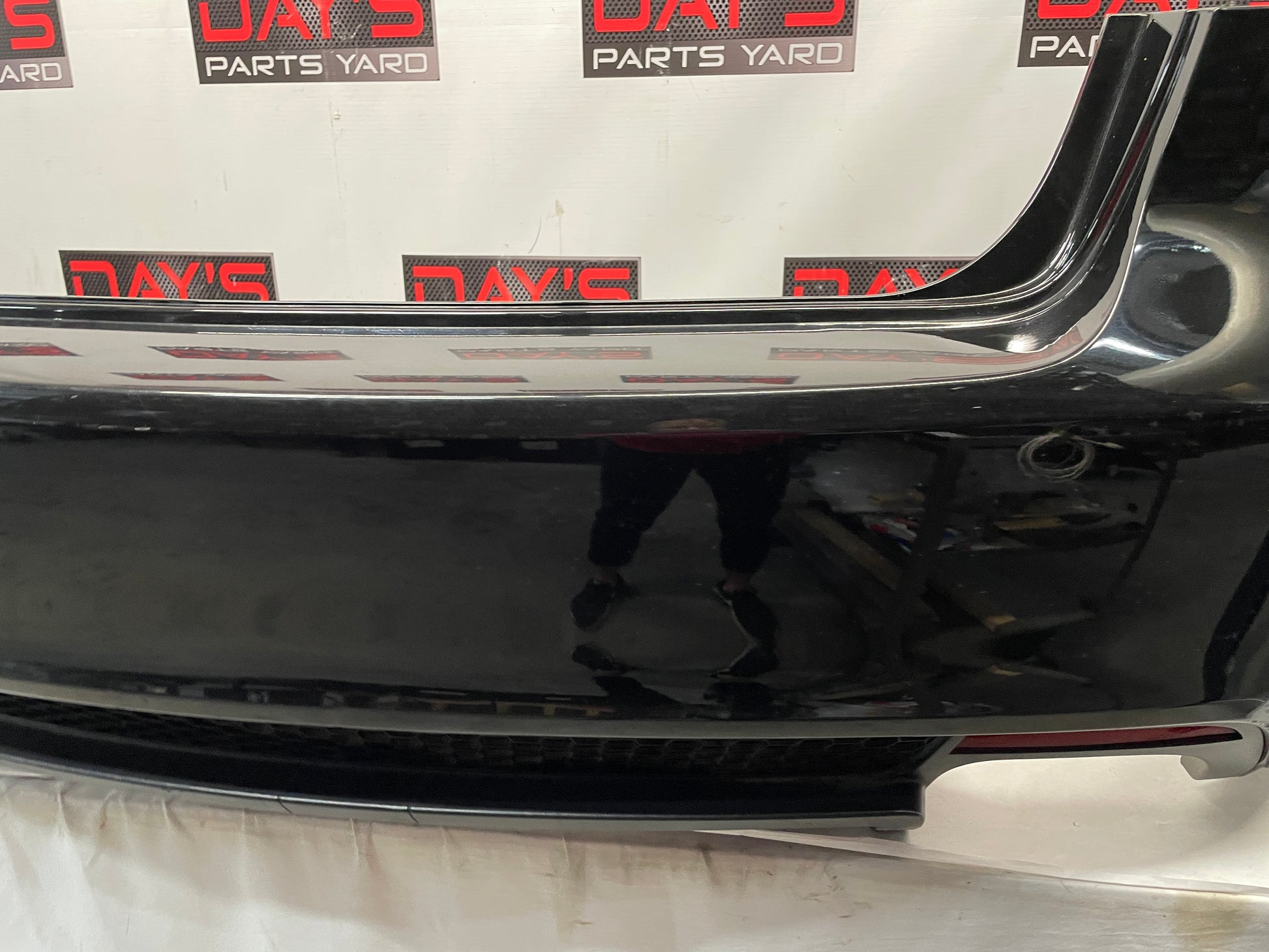2009 Pontiac G8 Rear Bumper Cover Fascia Black OEM - Day's Parts Yard