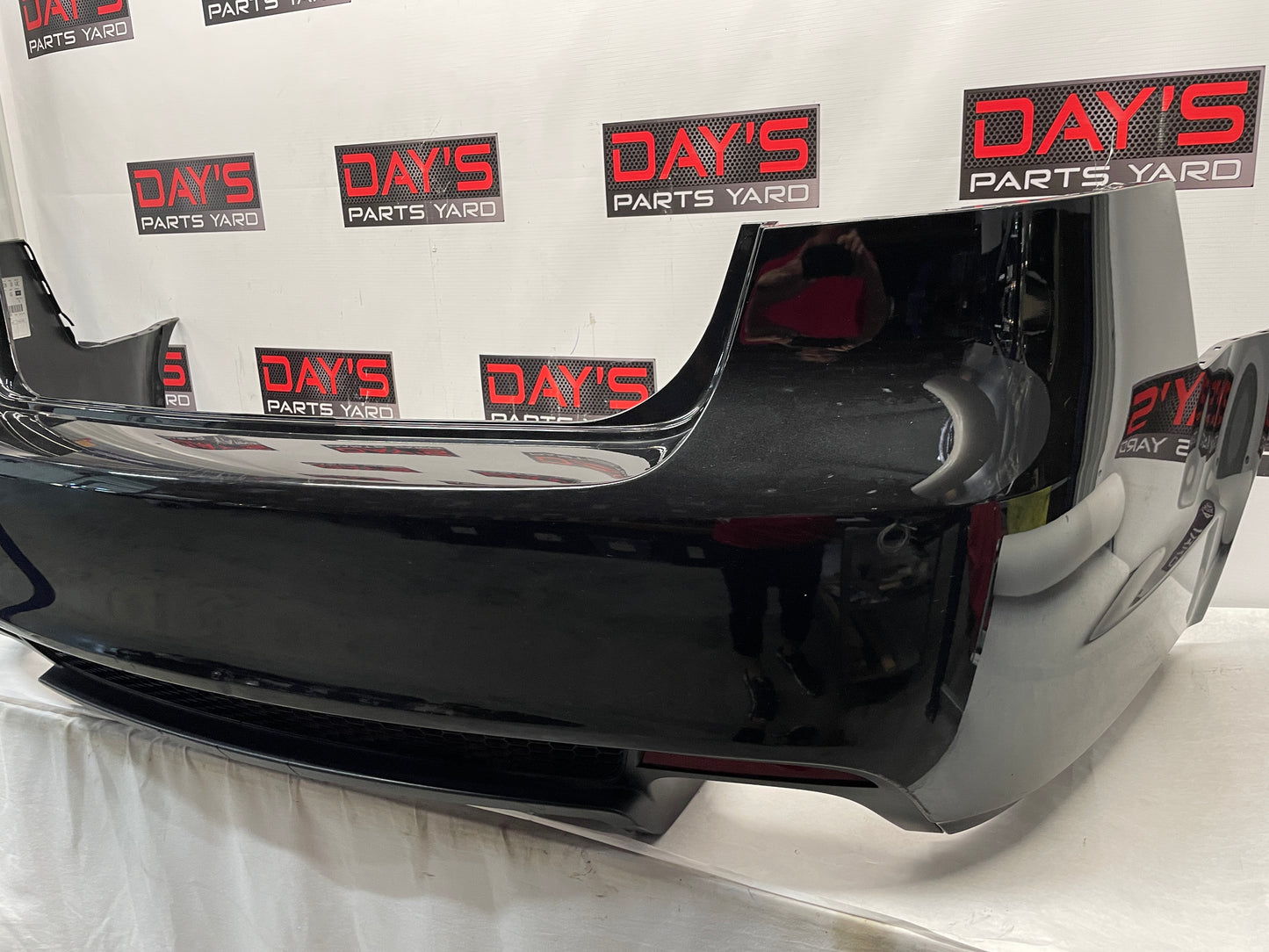 2009 Pontiac G8 Rear Bumper Cover Fascia Black OEM - Day's Parts Yard