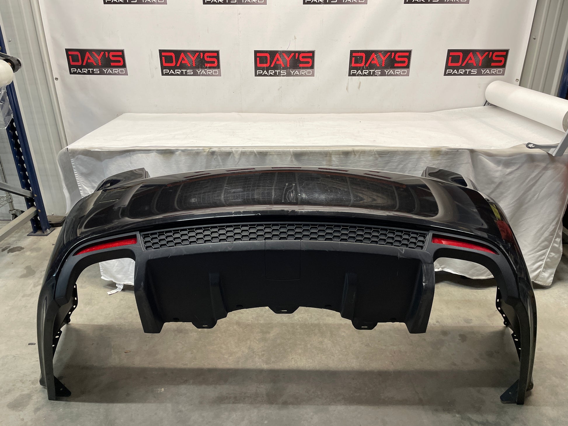 2009 Pontiac G8 Rear Bumper Cover Fascia Black OEM - Day's Parts Yard