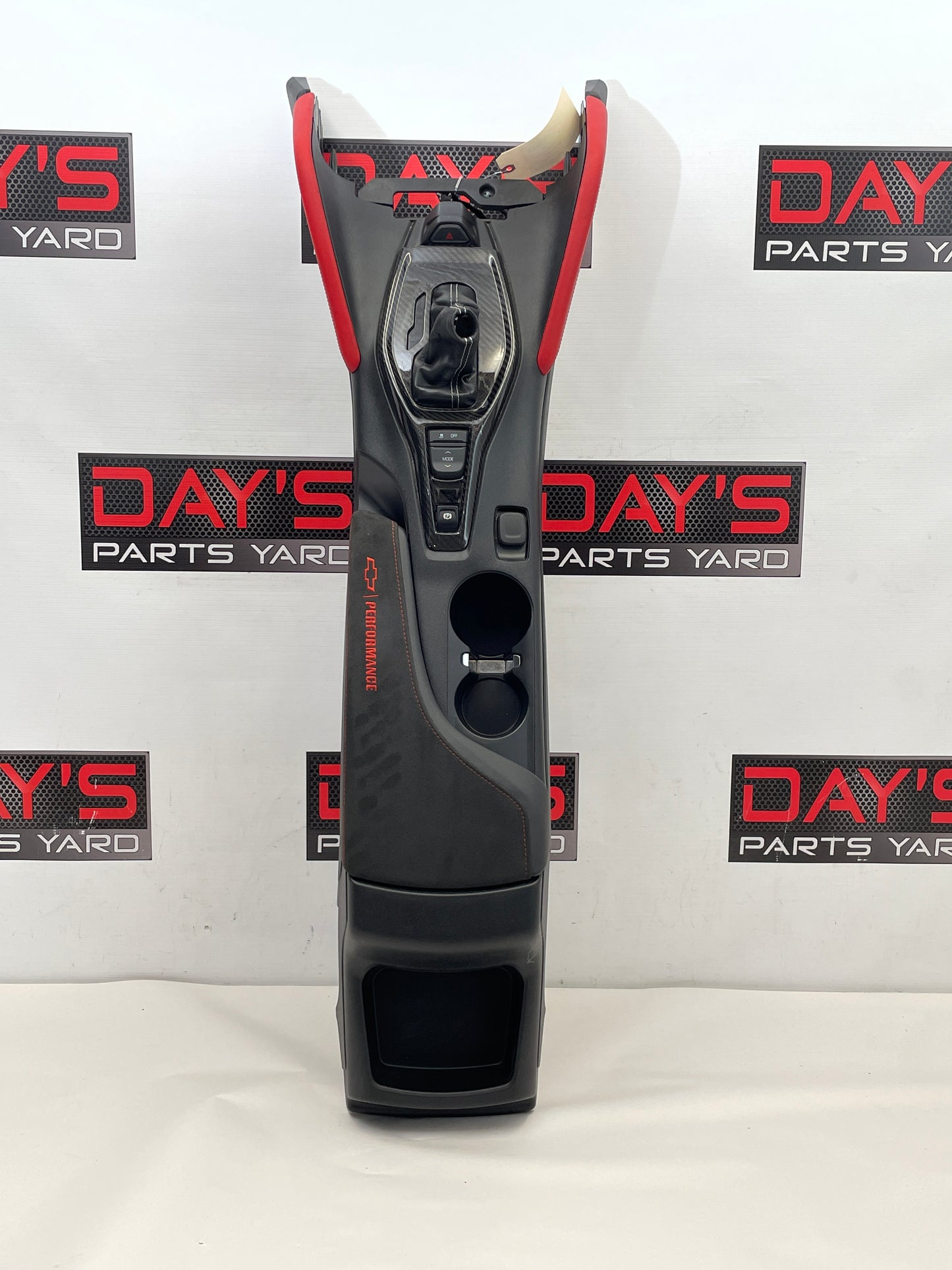 2016 Chevy Camaro Complete Center Console RED OEM