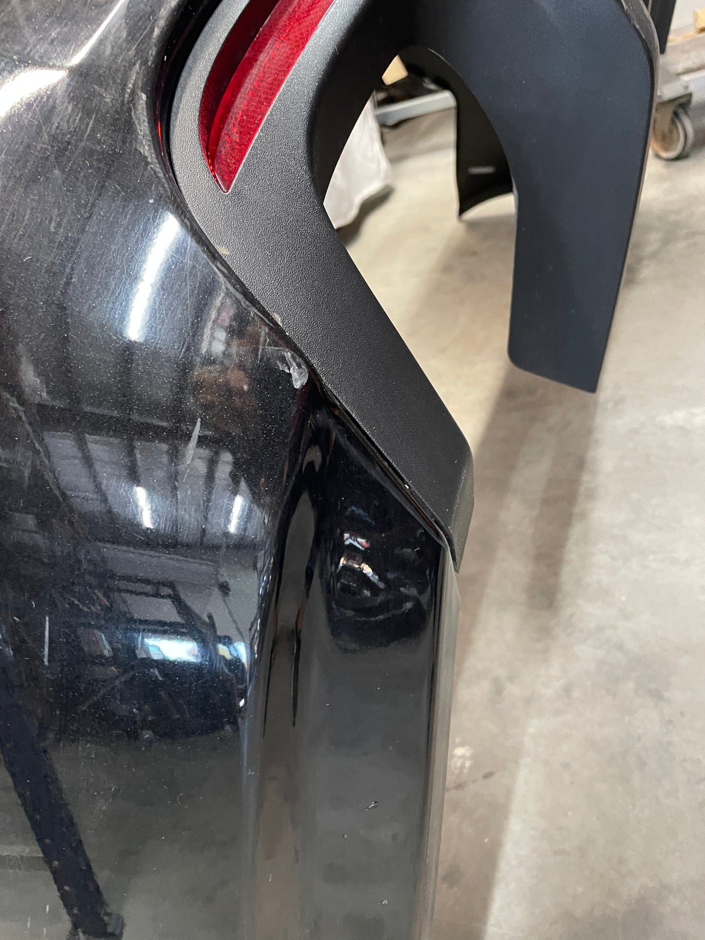 2009 Pontiac G8 Rear Bumper Cover Fascia Black OEM - Day's Parts Yard