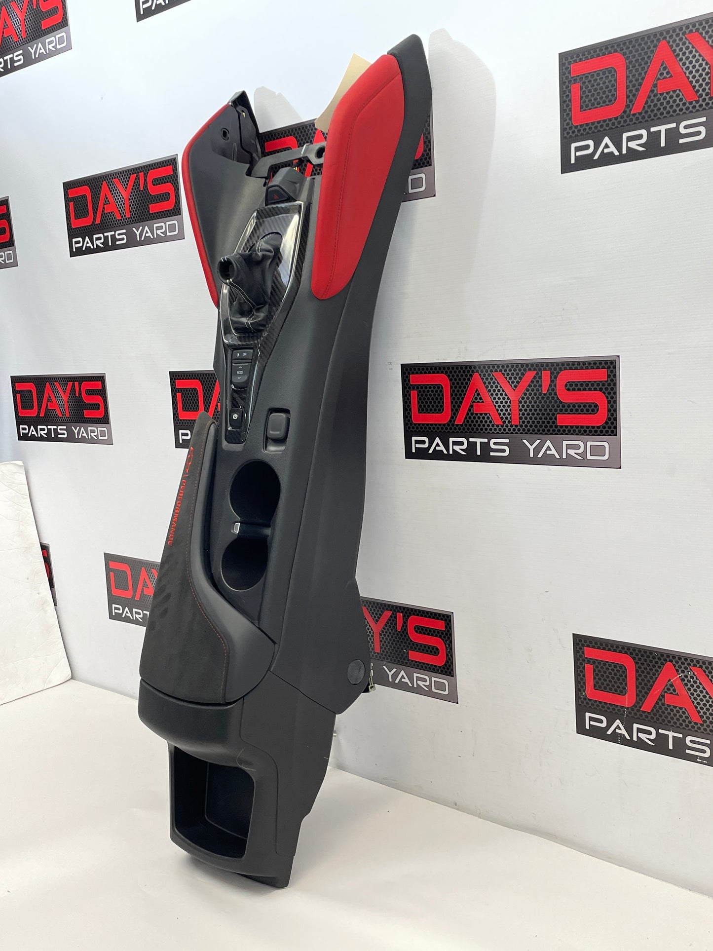 2016 Chevy Camaro Complete Center Console RED OEM
