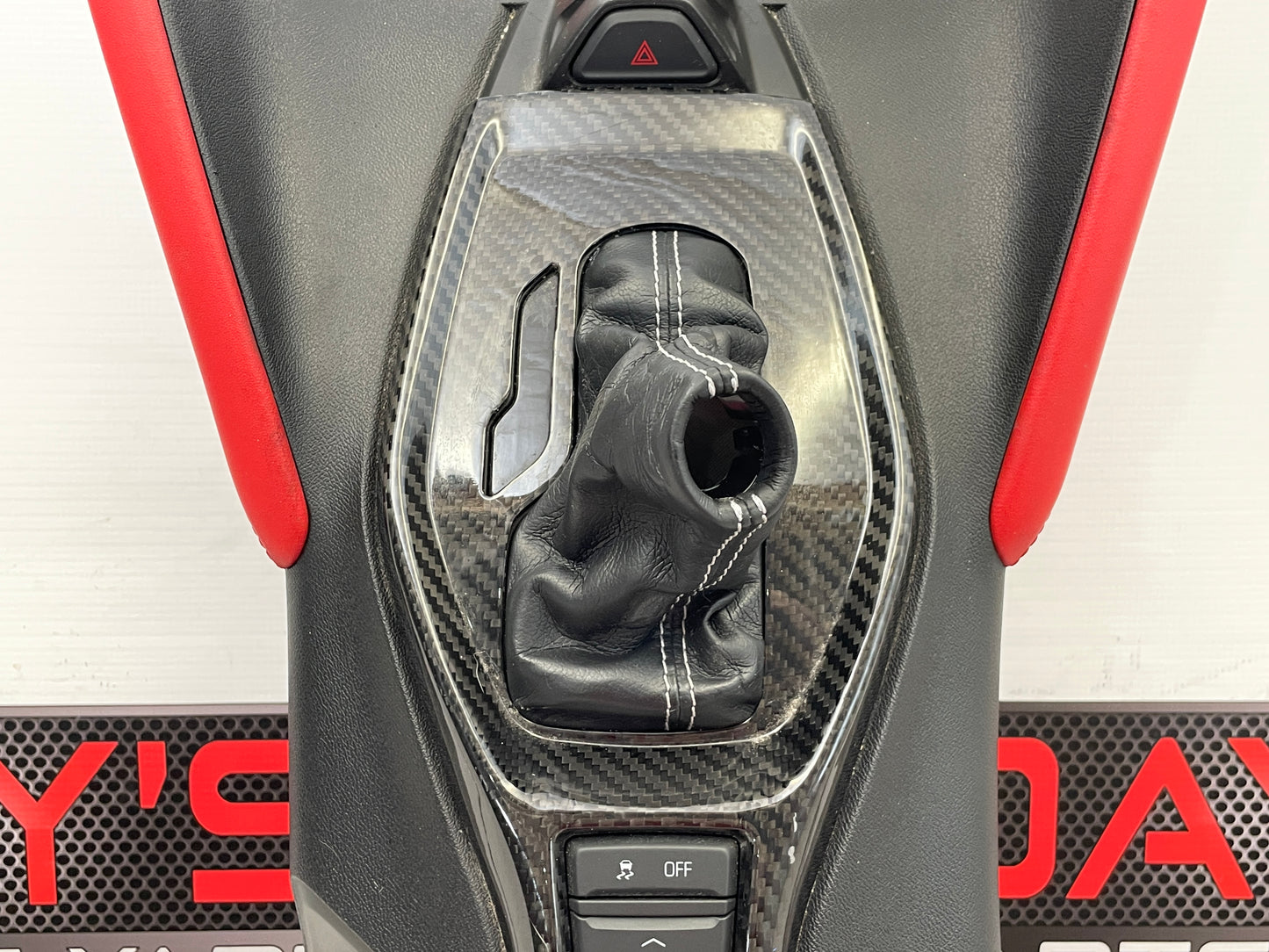 2016 Chevy Camaro Complete Center Console RED OEM