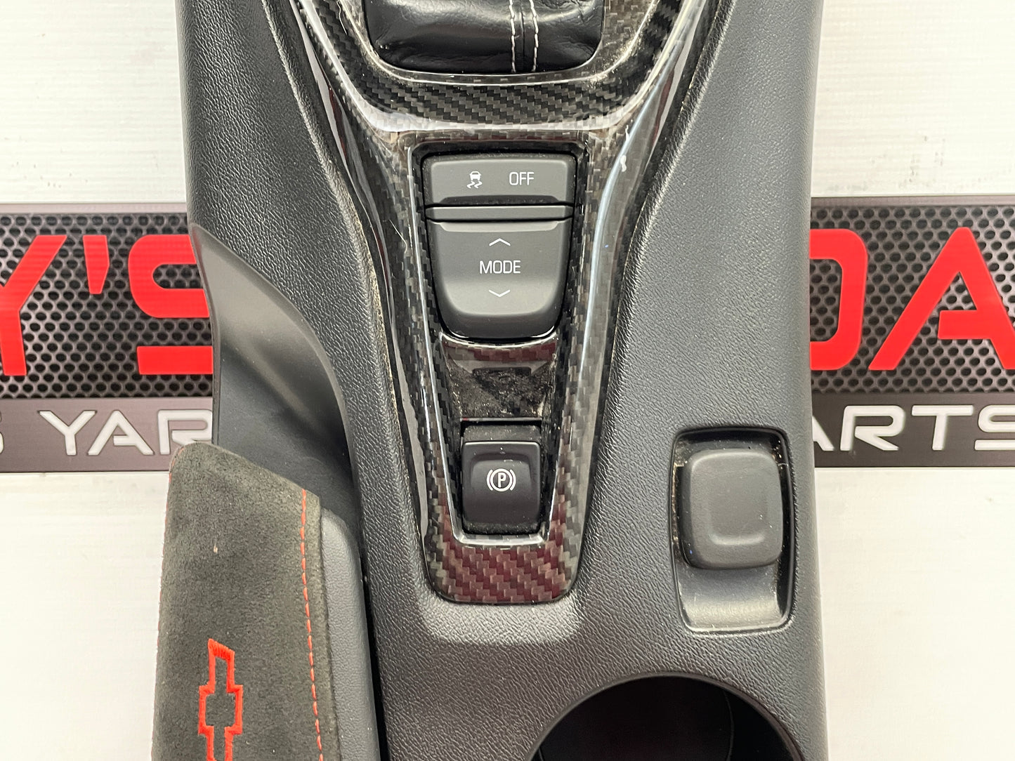 2016 Chevy Camaro Complete Center Console RED OEM