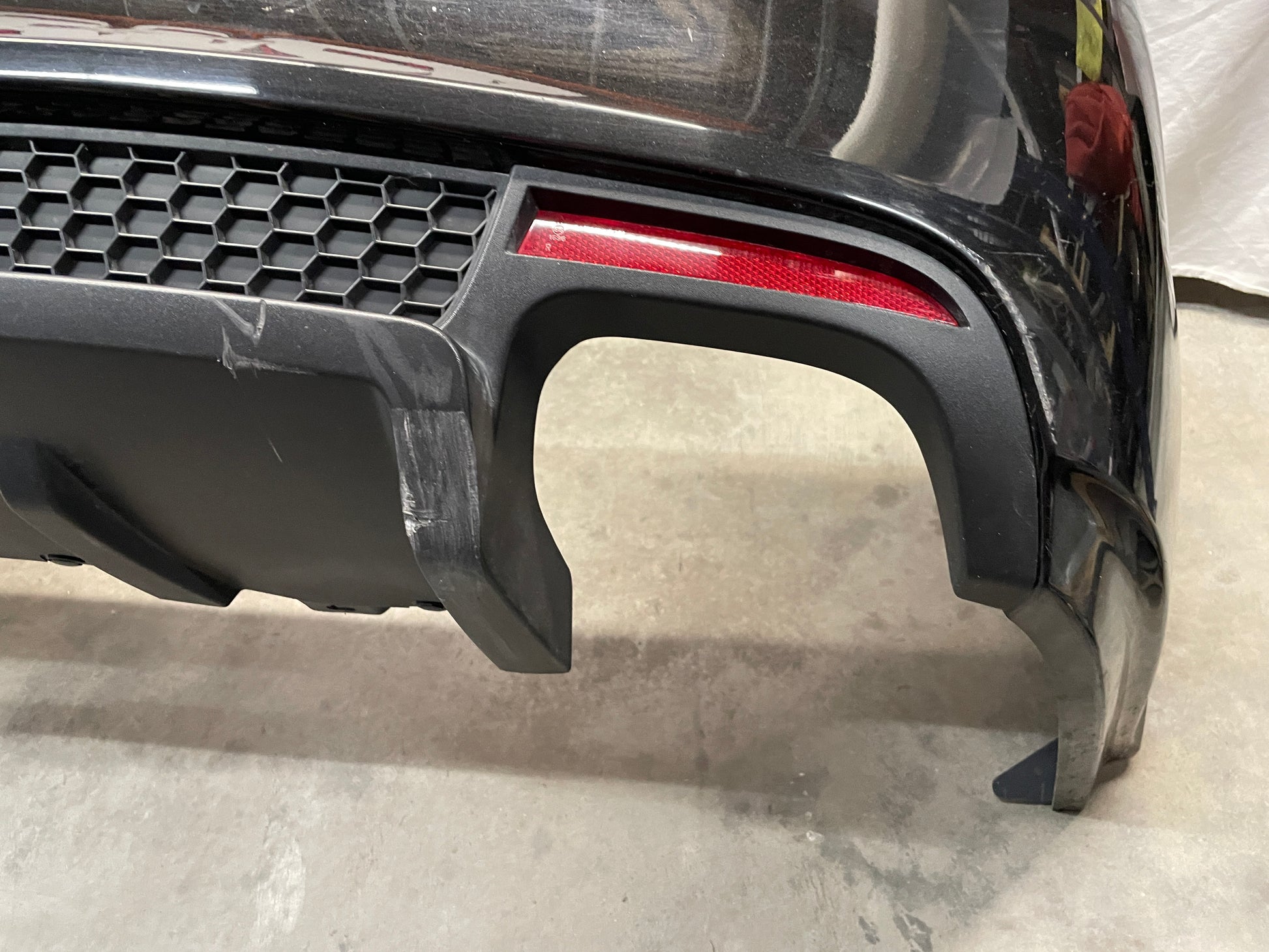 2009 Pontiac G8 Rear Bumper Cover Fascia Black OEM - Day's Parts Yard