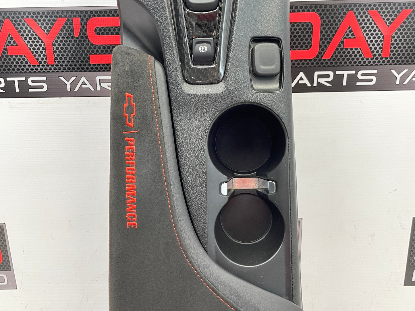 2016 Chevy Camaro Complete Center Console RED OEM