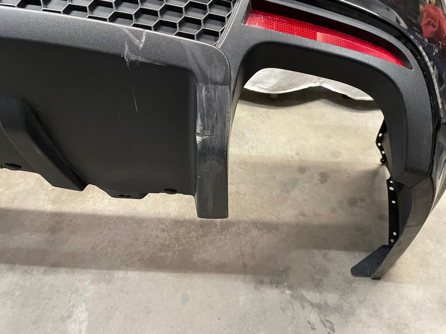 2009 Pontiac G8 Rear Bumper Cover Fascia Black OEM - Day's Parts Yard