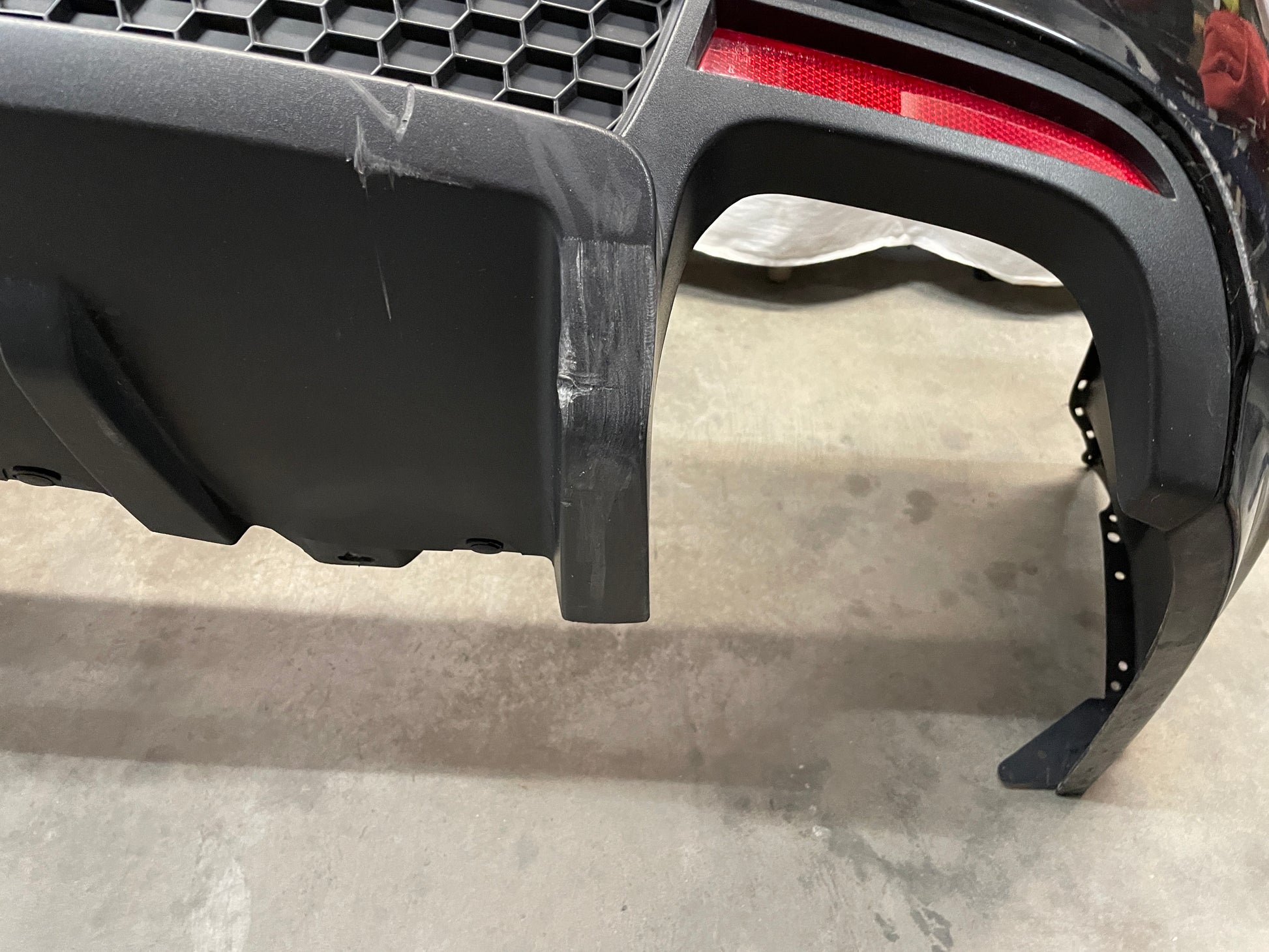 2009 Pontiac G8 Rear Bumper Cover Fascia Black OEM - Day's Parts Yard