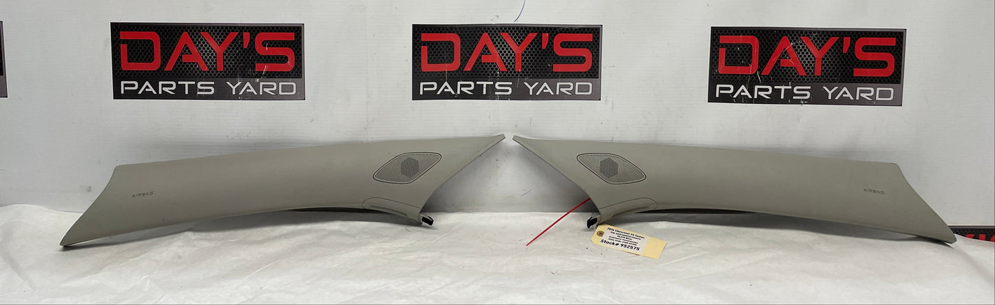 2014 Chevy SS Sedan RH & LH Interior A Pillar Trim Panel Moldings OEM - Day's Parts Yard