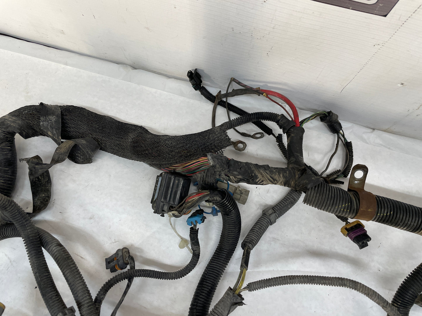 2004 Chevy C5 Corvette Engine Motor Automatic Transmission Wire Wiring Harness DAMAGE - Day's Parts Yard